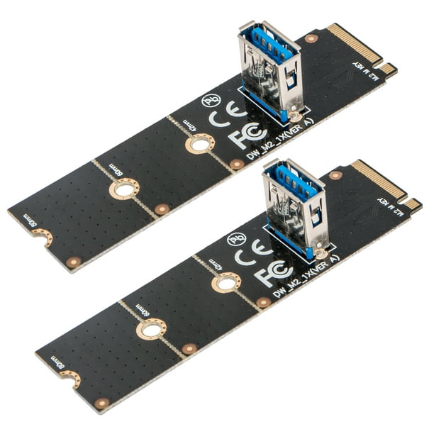M.2/NGFF to USB3.0 Port PCI-E X16 Converter Adapter Mining Graphic Extender Card Provides a Faster Transmission Speed and a Theoretical Transmission Rate Richer-R Ngff to Pci-e USB 